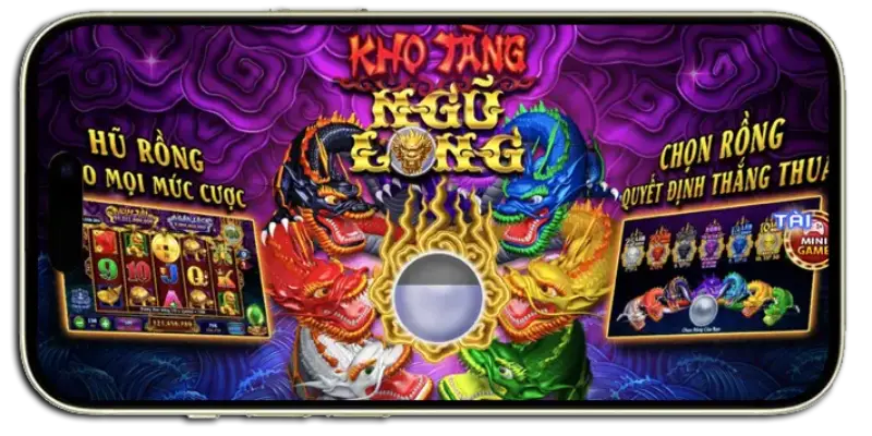 Giới thiệu về game nổ hũ kho tàng Ngũ Long Vicclub