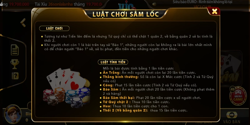 Nắm rõ luật chơi