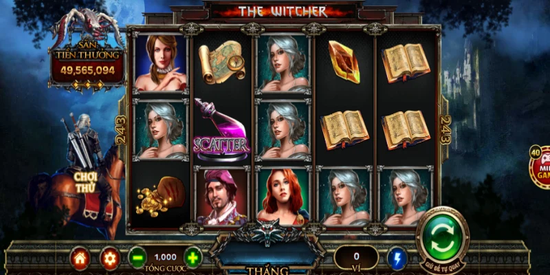 Luật chơi game nổ hũ the witcher wild hunt 